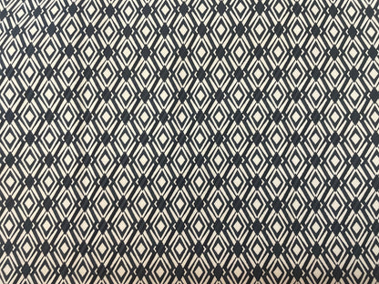 Printed Stretch Rayon Spandex - Twill Triangle