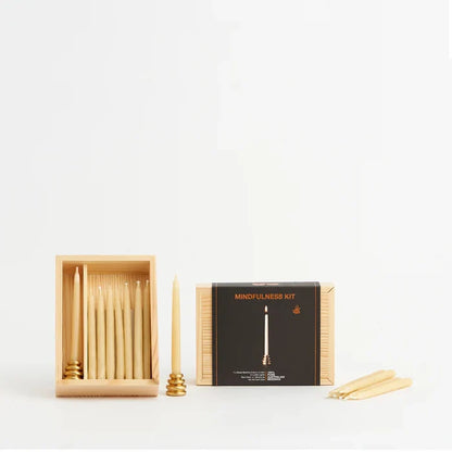 Queen B Mindfulness Kit with Brass Holder