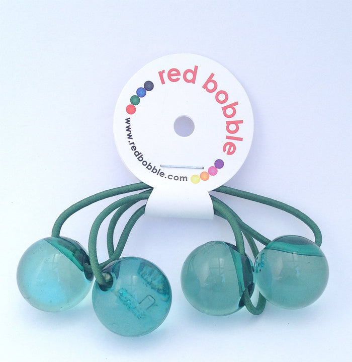 Red Bobble 2 Pack - Green Bobble