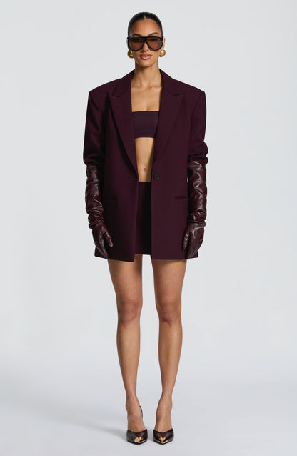 Reece Blazer - Plum