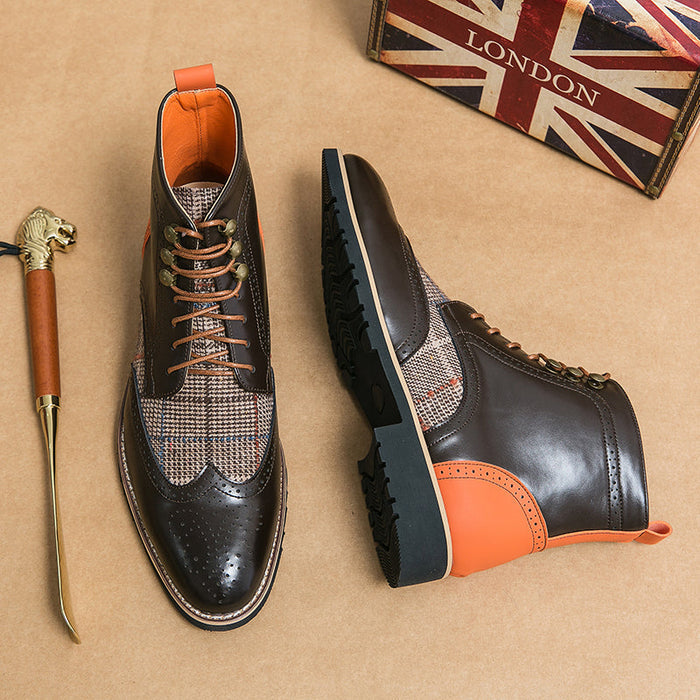Reginald Leather Boots