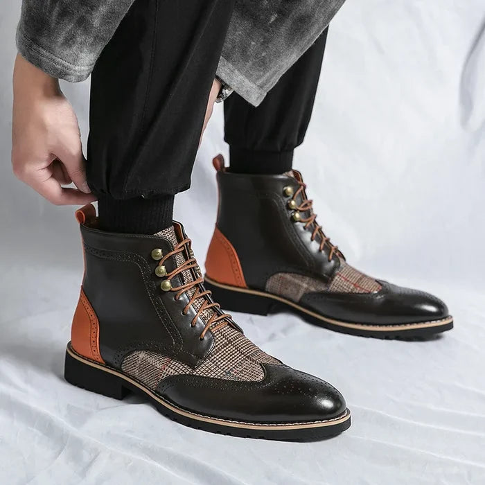 Reginald Leather Boots