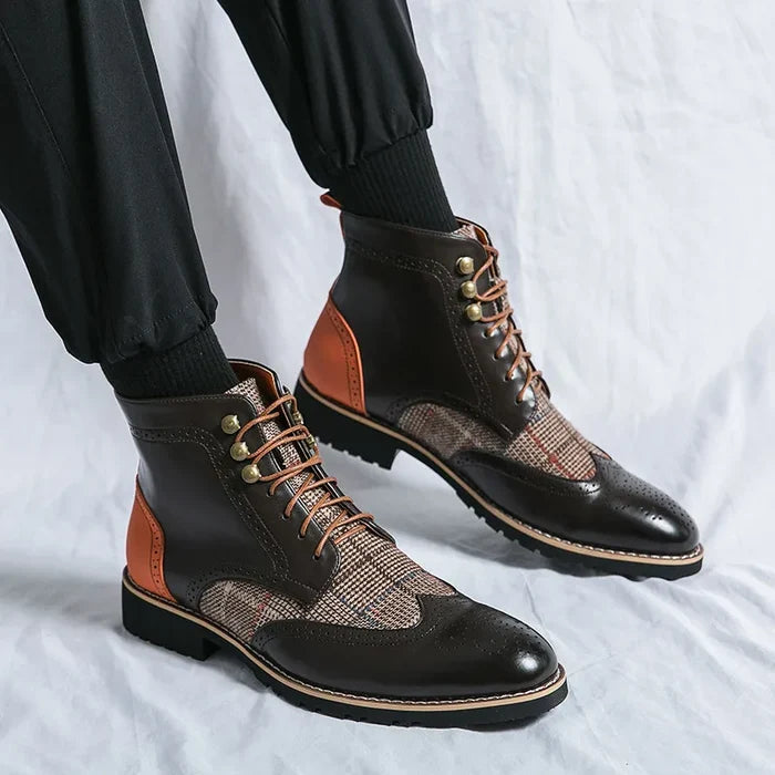 Reginald Leather Boots