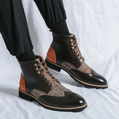 Reginald Leather Boots