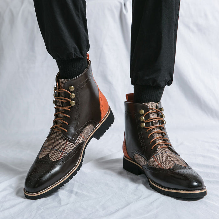 Reginald Leather Boots