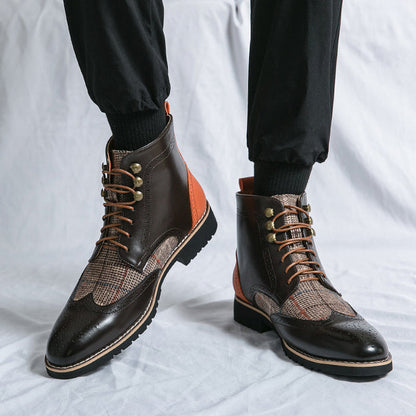 Reginald Leather Boots