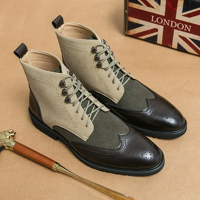 Reginald Leather Boots