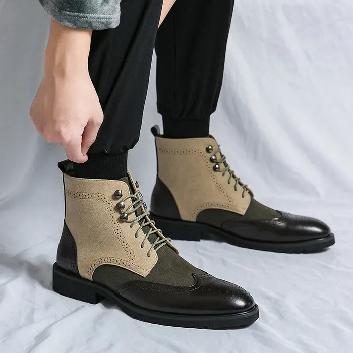 Reginald Leather Boots