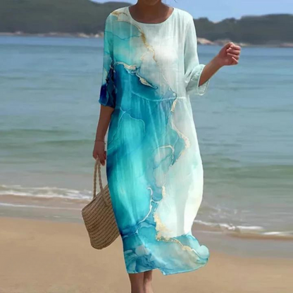 Sheila - Summer Printed Dress