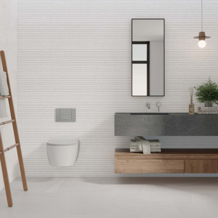 Stoneface Blanco 33.3 x 55cm Decor Wall Tile - 1.84sqm perbox
