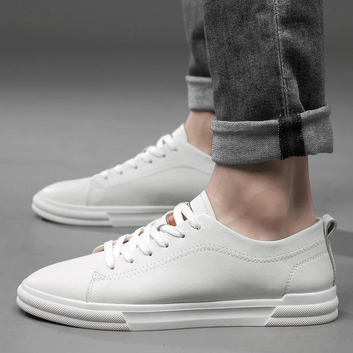 Tristan Leather Trainers