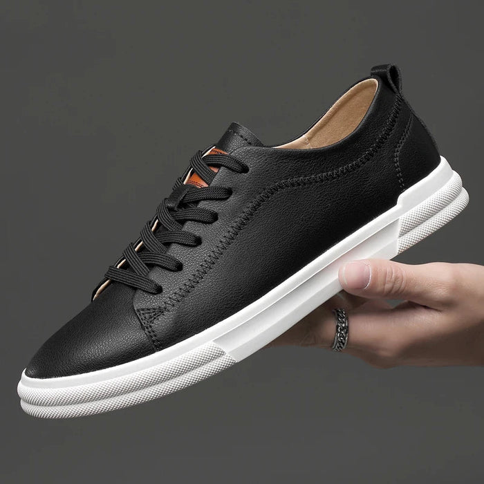 Tristan Leather Trainers