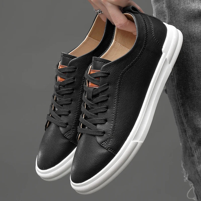 Tristan Leather Trainers