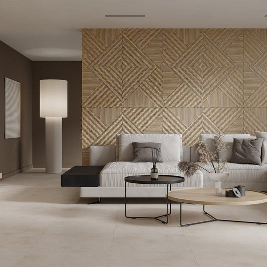 Woodray Light Brown Matt 59.8 x 59.8mm (GPT1070) Rectified Porcelain Tile - 1.07sqm perbox